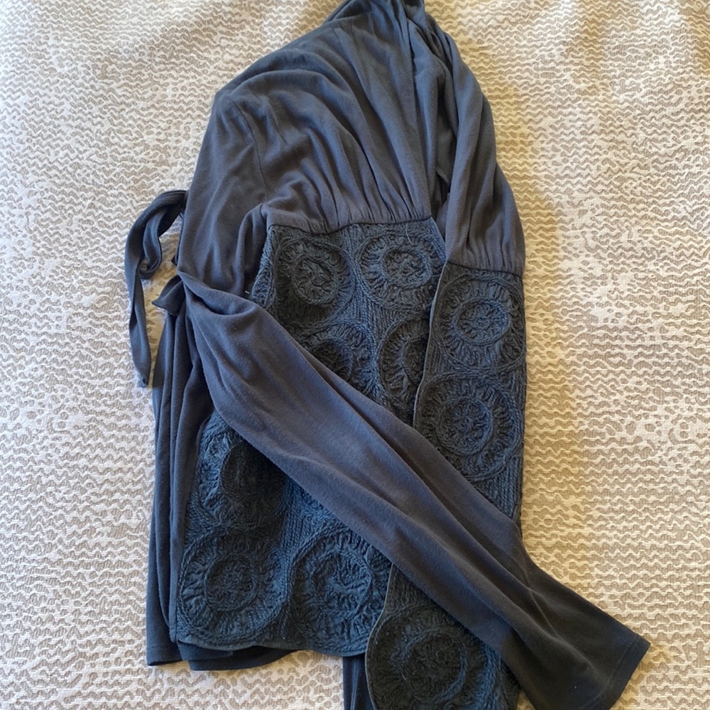 Embroidered Meadow Rue/Anthropologie Sweater - Size M